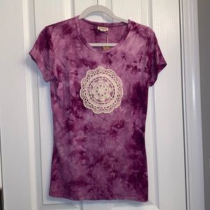 NWT. Natural Life Tie Dye Shirt.